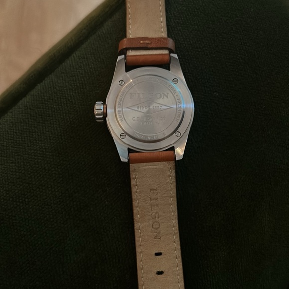 Brown Leather Men's filson Watch